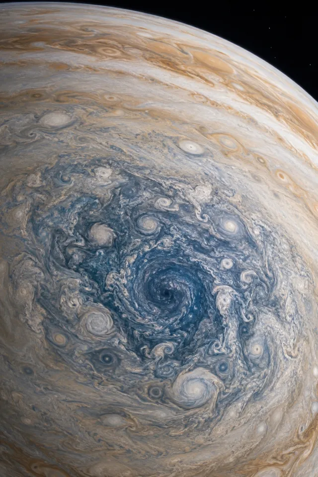 Jupiter’s Polar Vortices