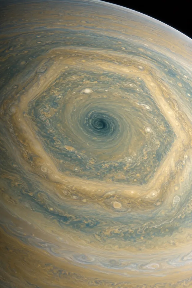 Saturn’s Polar Hexagon