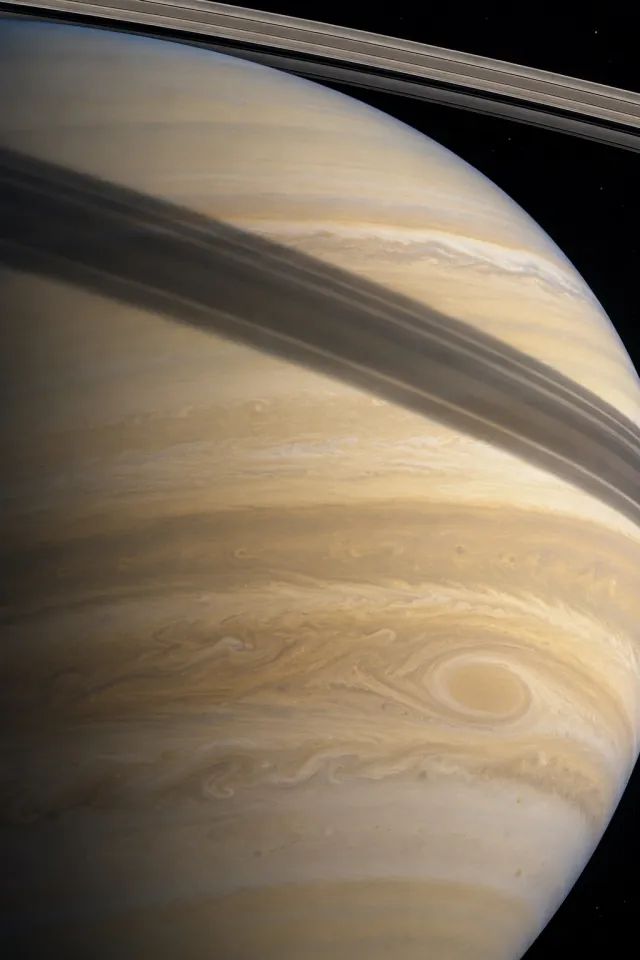 Ring Shadows on Saturn