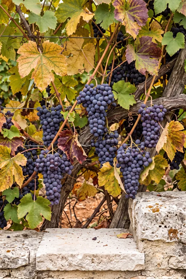 Autumn Grapes
