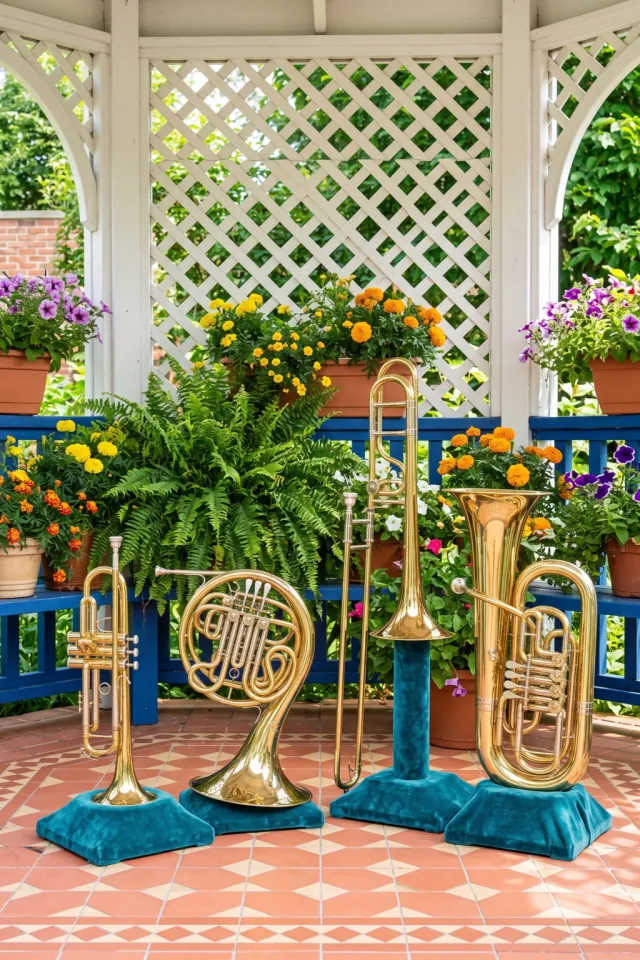 Brass Band in the Flower Pavilion