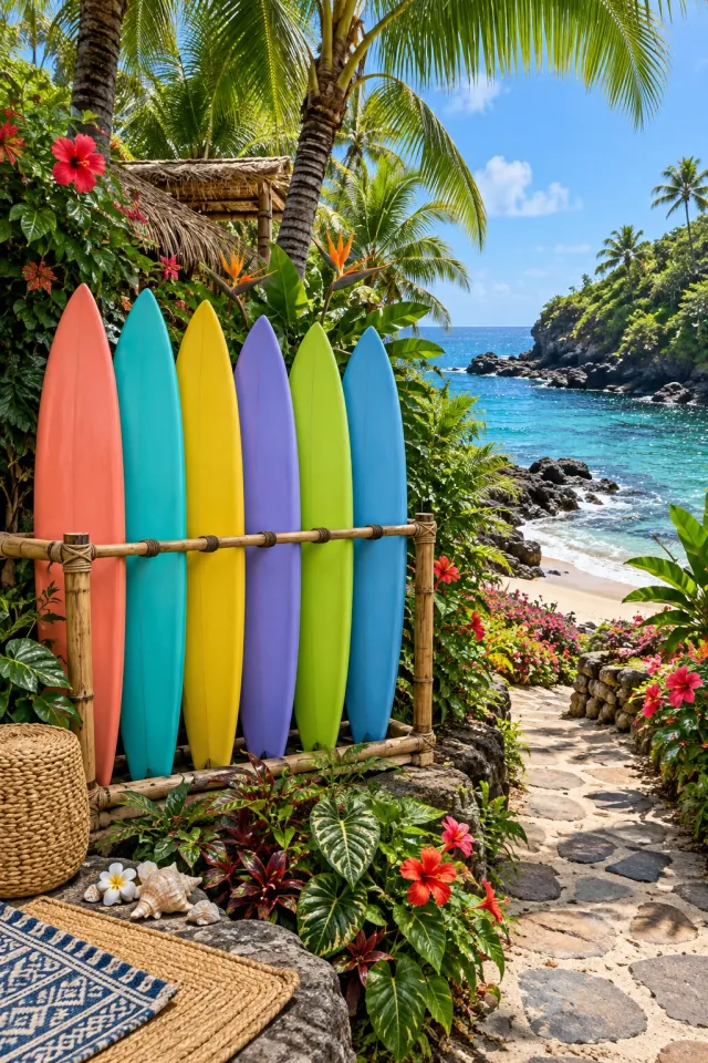 Surfing in the Tropical Garden