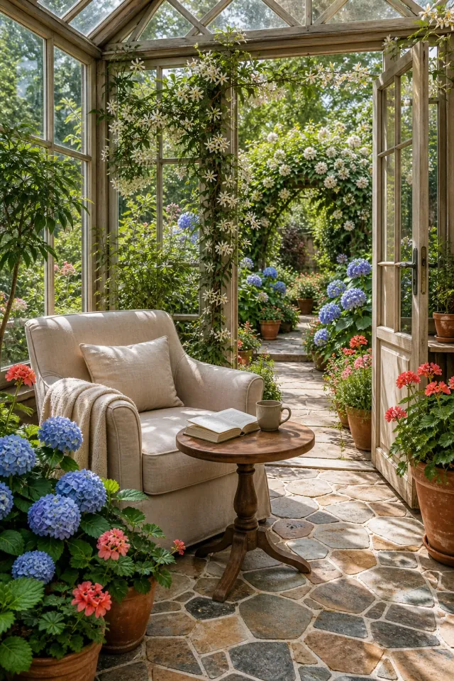 Sunny Courtyard