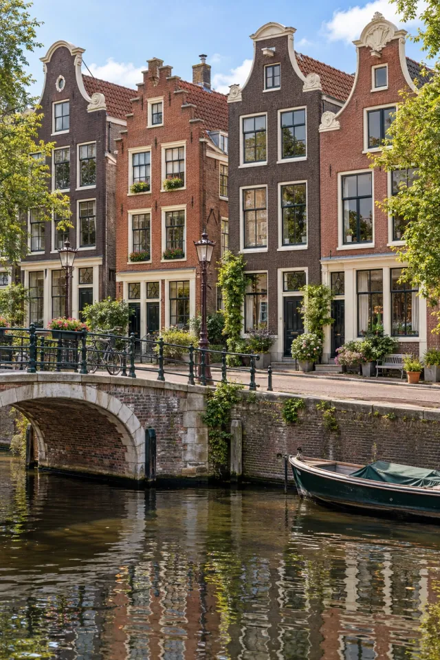 Dutch Gables by the Canal