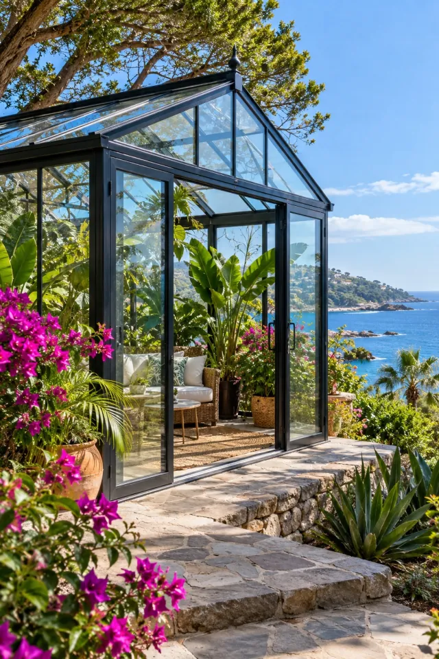 Coastal Greenhouse Retreat