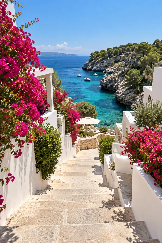 Mediterranean Seaview Steps