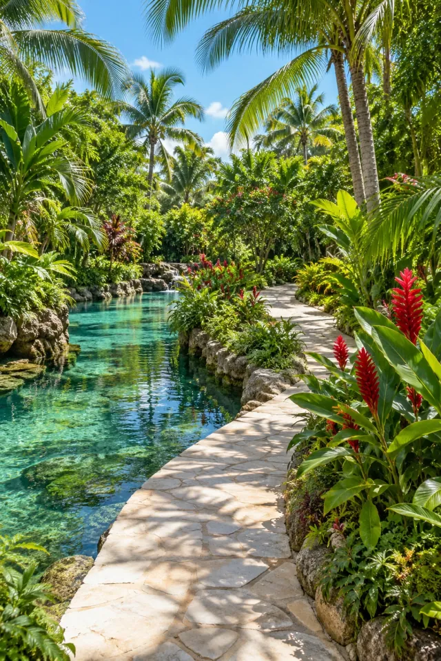 Tropical Boardwalk Garden