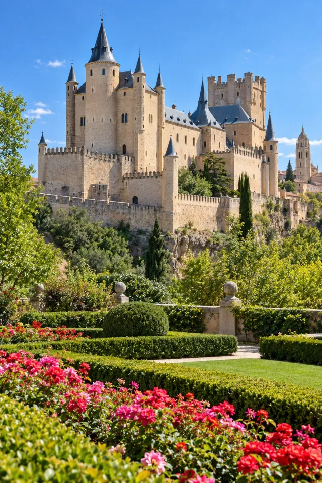 Segovia Alcazar Garden