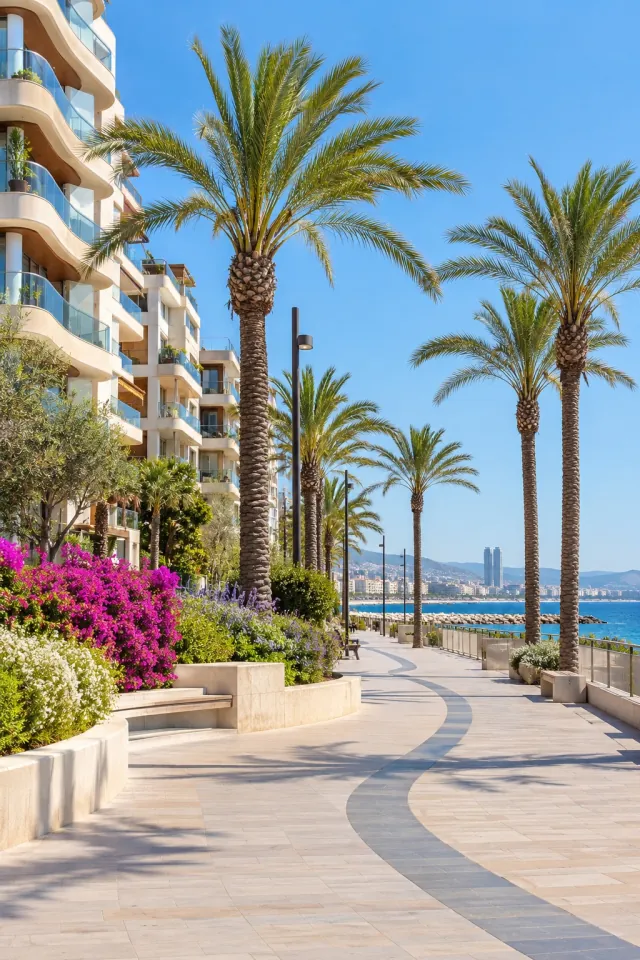 Barcelona Palm Promenade