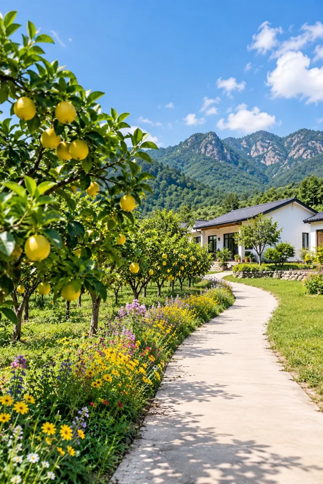 Orchard White Path