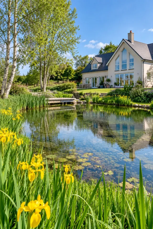 Spring Farm Pond Garden