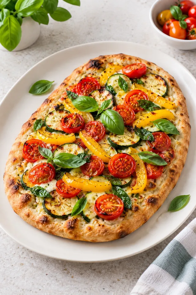 Garden Vegetable Flatbread
