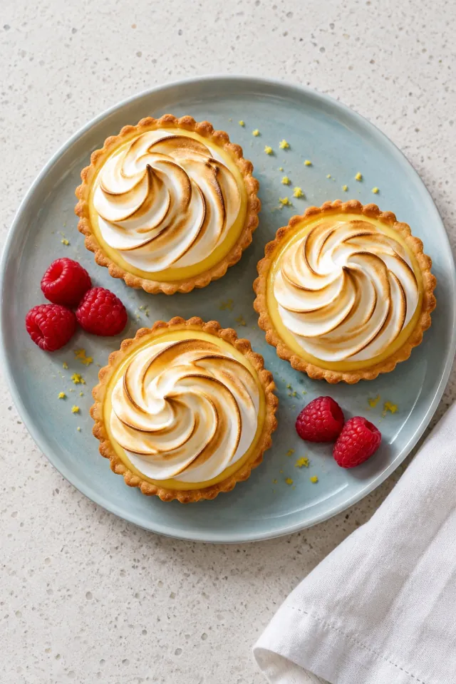 Lemon Meringue Tartlets