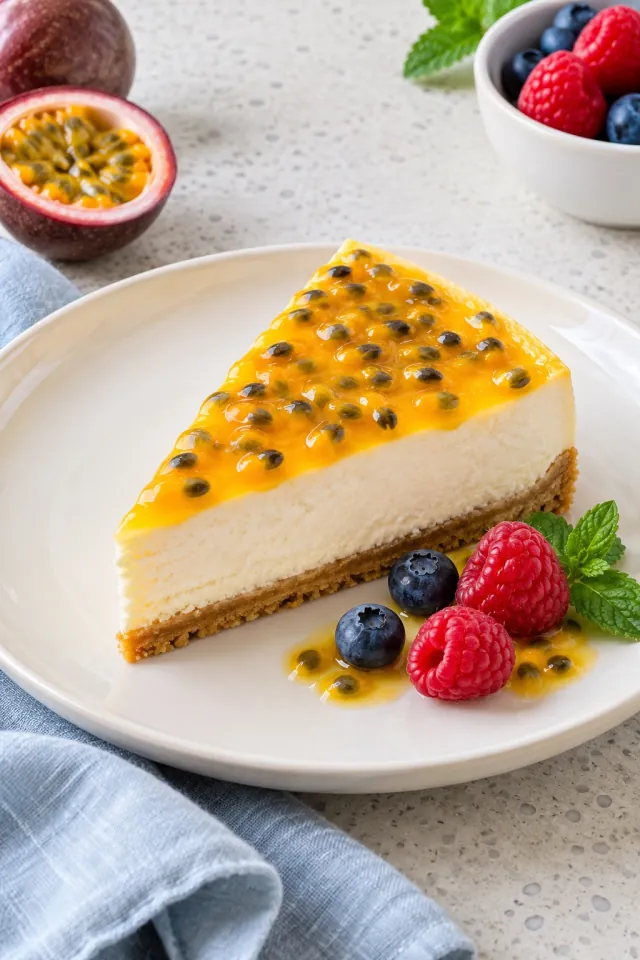 Passionfruit Cheesecake