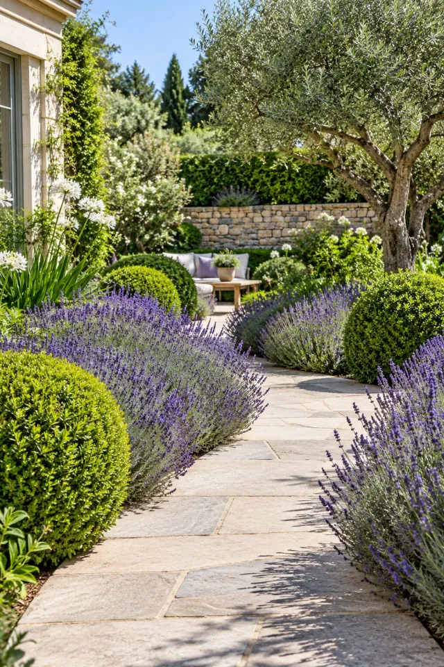 Lavender Sculpted Walk