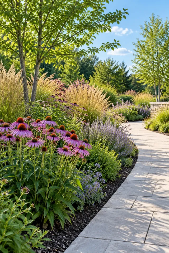 Prairie Garden White Path