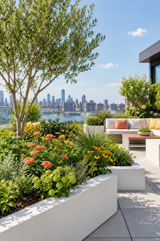 Rooftop Flower Terrace