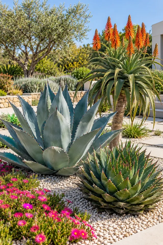 Succulent Flower Border