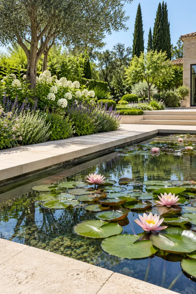 Waterlily Modern Pool