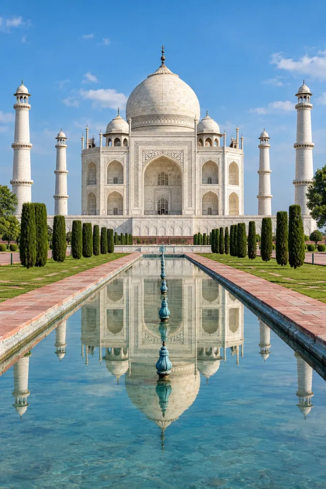 Taj Mahal Luminous Garden