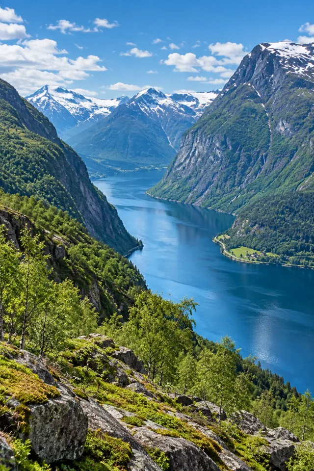 Nordic Fjord Mountains
