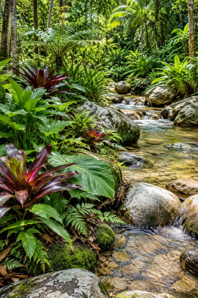 Rainforest Leaf Floor