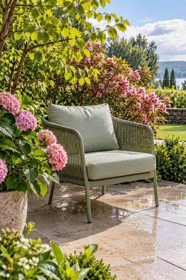 Spring Rain Garden Seat