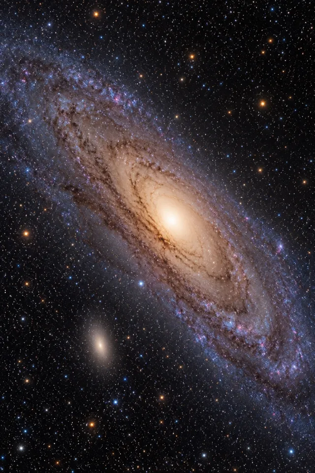 Andromeda Detailed Spiral