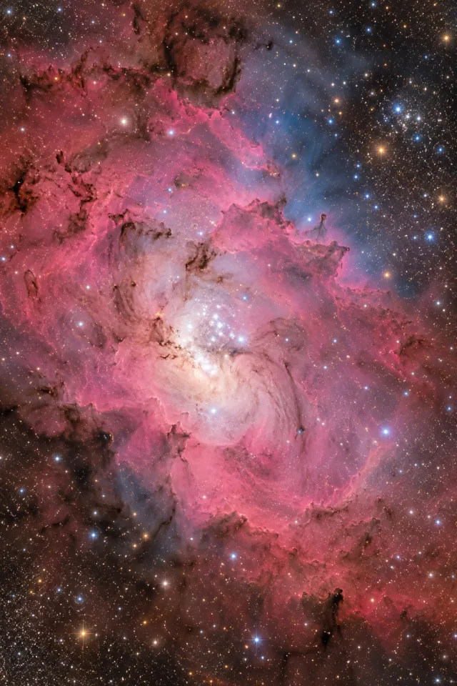 Lagoon Pink Blue Dust