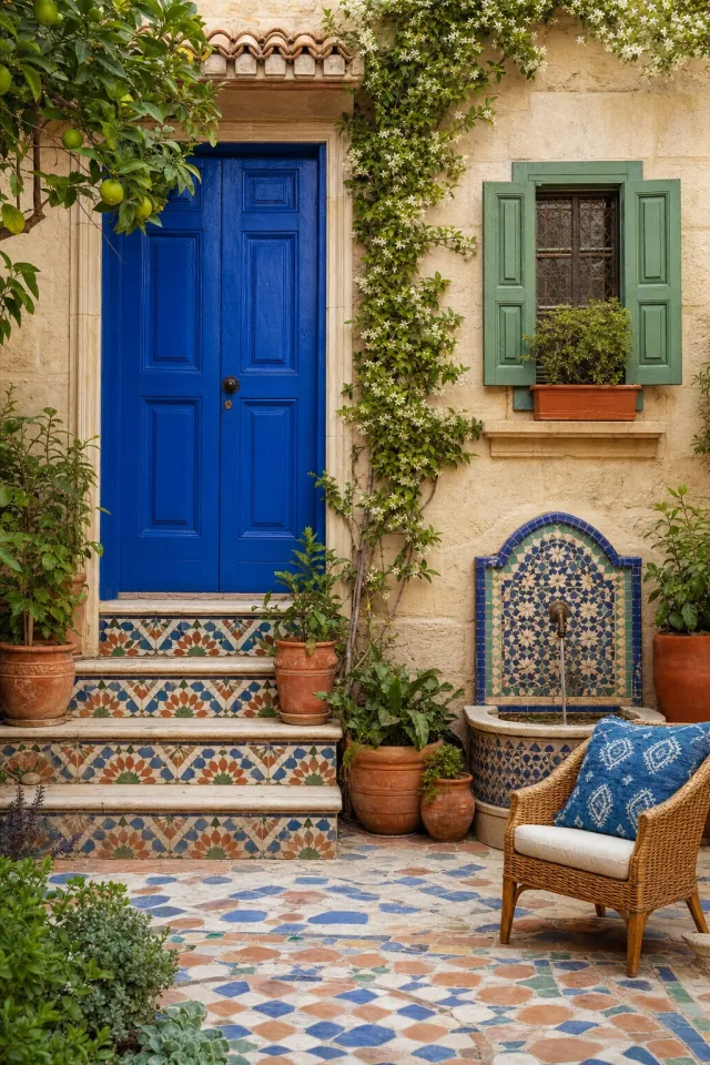 Mosaic Courtyard