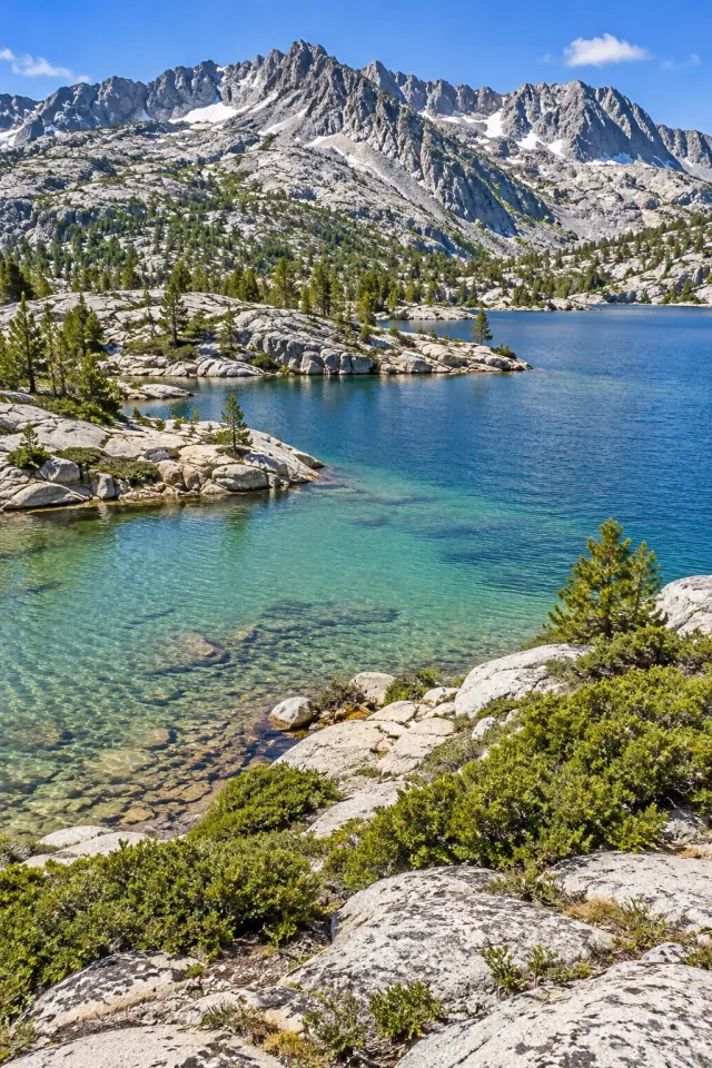 Juniper Slopes beside a Highland Lake