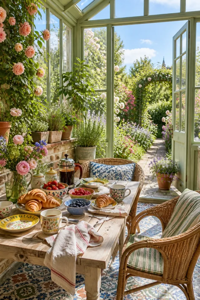 Breakfast in the Garden