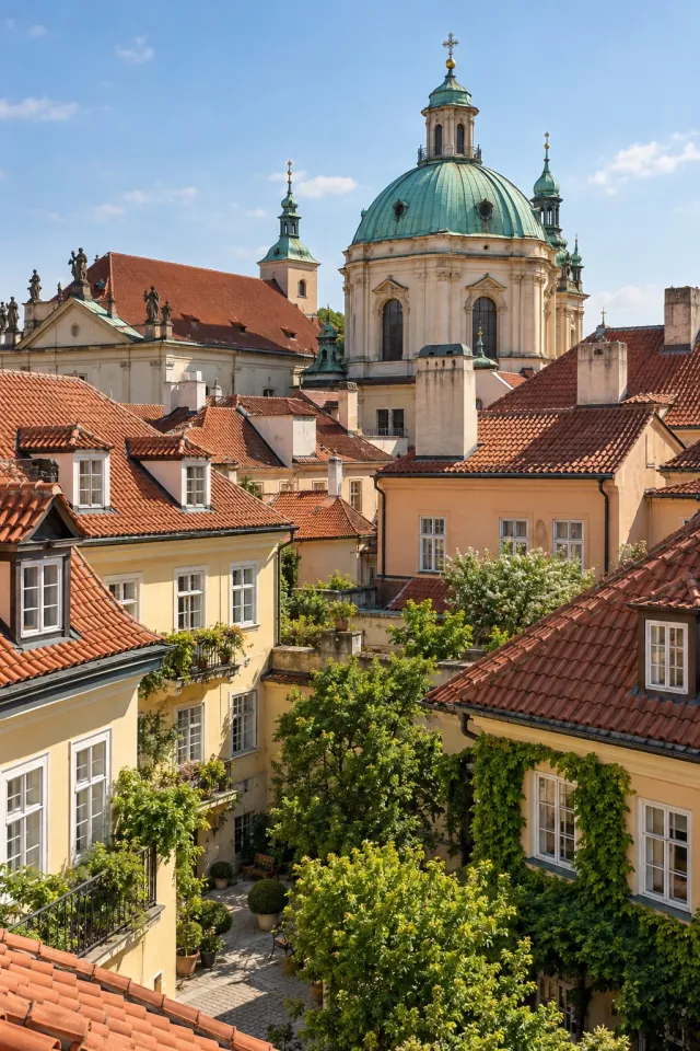 Terracotta City Rooftops
