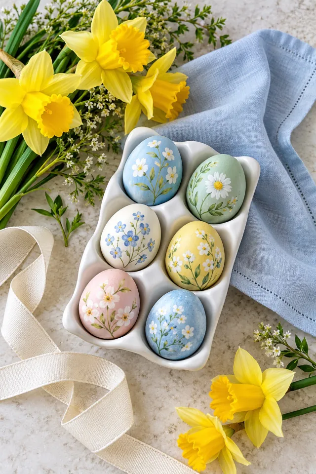 Easter Colors and Spring Flowers