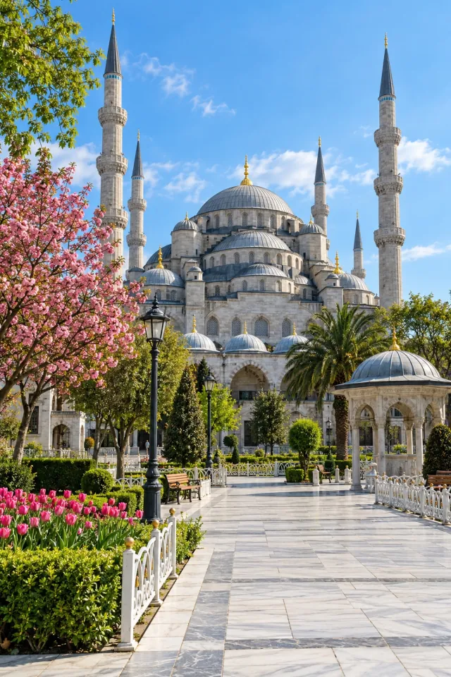 Blue Mosque Courtyard