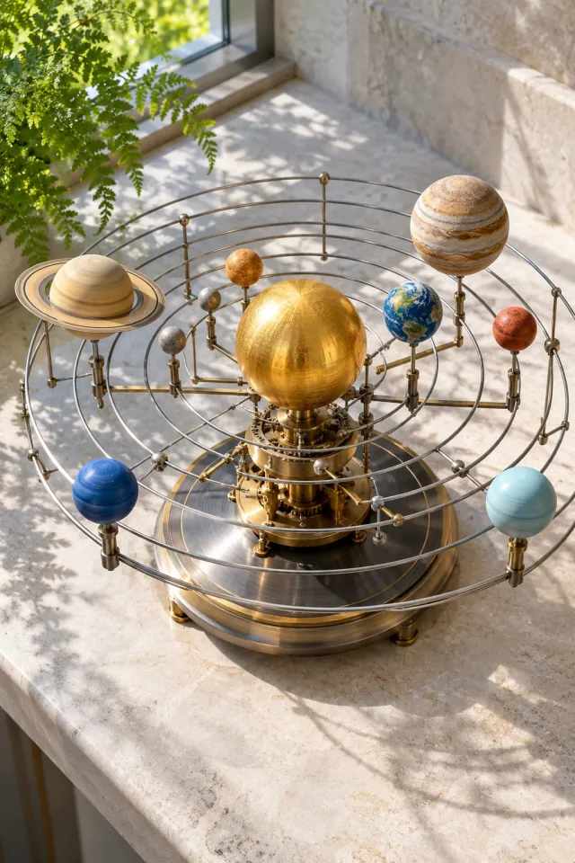 Sunlit Solar System Model