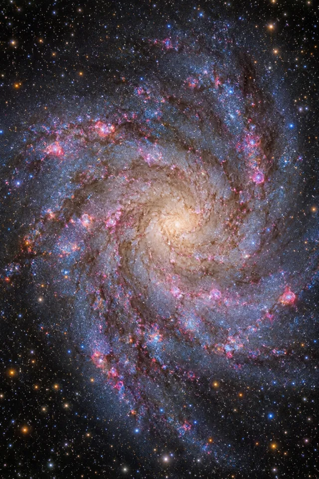 Triangulum Galaxy Spiral Arms