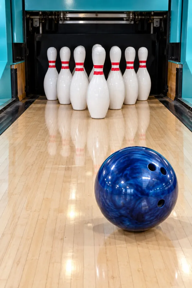 Colorful Bowling Corner
