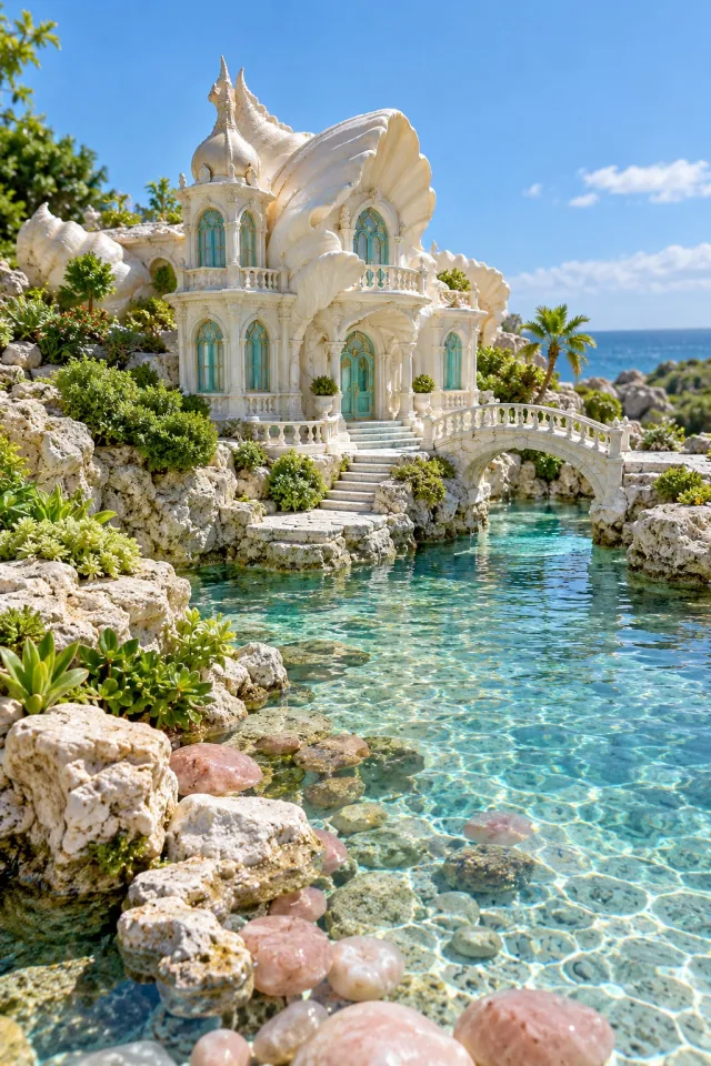 Pearl Palace with a Shell Roof