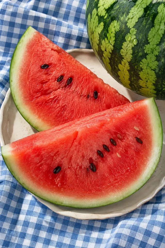 Watermelon on Summer Picnic Linen